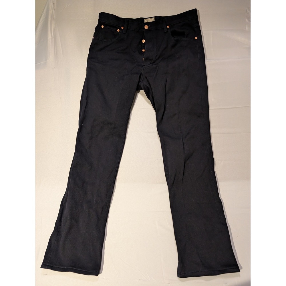 Wythe Men's Size 36 31inch Inseam Navy Blue Pants Tough Mens
